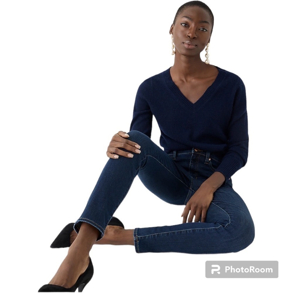 J. Crew toothpick Classic Dark wash size 27 - Picture 2 of 11